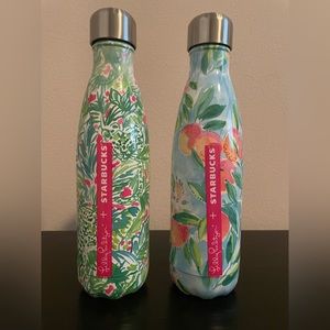 Starbucks Lilly Pulitzer + S’well Stainless Steel Water Bottle